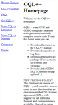 Mobile Screenshot of cql.com